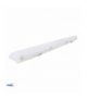 HERMETYK LED ARKOS 3 120CM 80W 4000K 12600LM IP66 KLOSZ PC MLECZNY Luxmena Bemko C17-HLC3-120A-80B-840B-1B