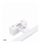 KINKIET LED KEIRA 12W 4000K 60CM IP44 BIAŁY Bemko C22-MLK-600-4K-WH