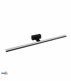 KINKIET LED KEIRA 15W 4000K 80CM IP44 CZARNY Bemko C22-MLK-800-4K-BL