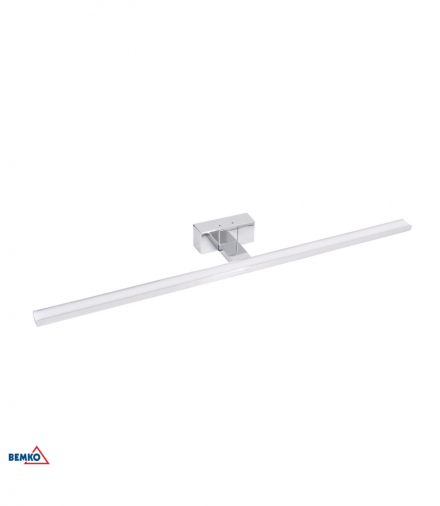 KINKIET LED KEIRA 15W 4000K 80CM IP44 CHROM Bemko C22-MLK-800-4K-CR
