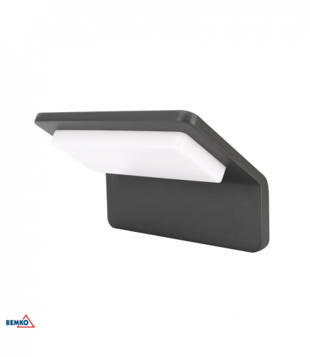 OPRAWA ELEWACYJNA VALANT 9W 4000K 650LM IP65 120X80MM GRAFIT Bemko C25-EL1-N-009GR-4K