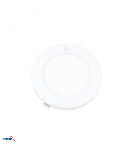 OPRAWA LED ALICE ALC 9W CCT 630LM IP20 OKRĄGŁA CZ. MIKR. Bemko C39-ALC-R09-CCT-MS