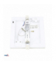 OPRAWA LED ALICE ALC 18W CCT 1620LM IP20 KWADRAT CZ. MIKR. Bemko C39-ALC-S18-CCT-MS