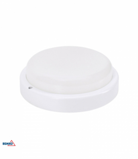 OPRAWA LED KANLO OKRĄGŁA 12W 4000K 1150LM IP54 BIAŁA Bemko C45-KAN2-12-WHR-4K