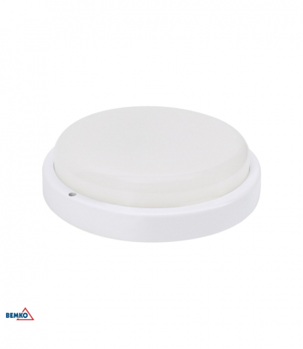 OPRAWA LED KANLO OKRĄGŁA 18W 4000K 1750LM IP54 BIAŁA CZ. MIKR. Bemko C45-KAN2-18-WHR-4K-MS