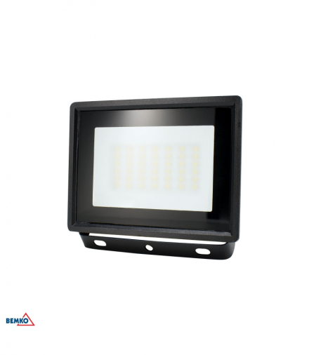 NAŚWIETLACZ LED SMD KASTEL 30W 6500K 2550LM IP65 CZARNY Kafler Bemko C64-LFK2-030BL-6K