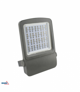 NAŚWIETLACZ LED CAMPUS 250W 4000K 37500lm IP66 90X90 SZARY Luxmena Bemko C66-LFC-250DG-4K-9090