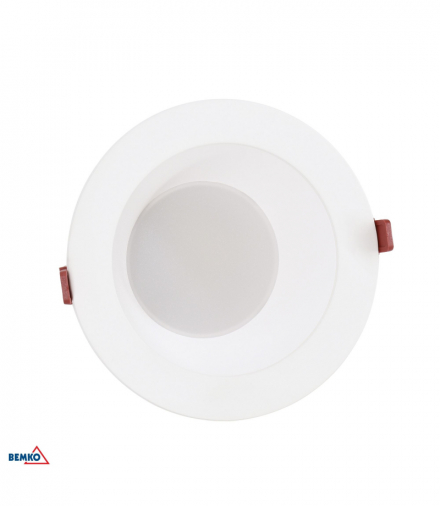 DOWNLIGHT LED FALED 2 30W 3000K 3800LM IP44 BIAŁY Bemko C70-DLF2-300-3K