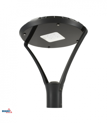 OPRAWA PARKOWA IBERIS 40W 4000K 5100LM DARK GREY Luxmena Bemko C80-PRK-01A-040-4K
