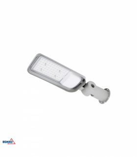 OPRAWA ULICZNA LED JAZMIN 70W 4000K 9100LM IP65 JASNOSZARA Bemko C82-JAZ-070LG-4K