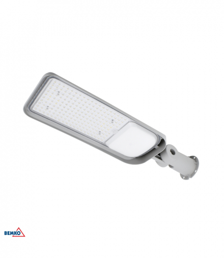 OPRAWA ULICZNA LED JAZMIN 150W 4000K 20250LM IP65 JASNOSZARA CZ. ZMIERZCHU Bemko C82-JAZ-150LG-4K-DS