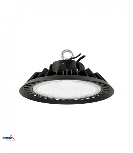 HIGHBAY LED ULTRAS 1-10V 200W 4000K 90° 38000lm CRI80 Luxmena Bemko C85-HBU3-200W-840-090BL