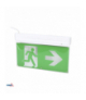 OPRAWA AWARYJNA MALER NATYNKOWA 2W IP20 AUTOTEST 3H CNBOP Luxmena Bemko C91-MLR-2NT-AT3H-CNBOP