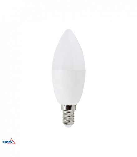 ŹRÓDŁO LED SAMSUNG INSIDE 230V E14 C37 7,5W 740LM 4000K 180ST Bemko D84-SLB-E14-C37-075-4K