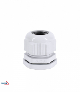 DŁAWNICA KABLOWA SZARA PG-29 (OPK. 50SZT.) Bemko E45-DK-PG-29-S/1