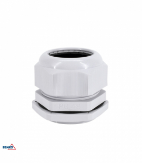 DŁAWNICA KABLOWA SZARA PG-48 (OPK. 10SZT.) Bemko E45-DK-PG-48-S/1