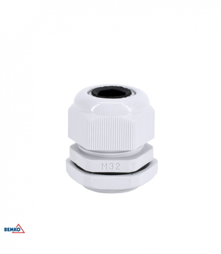 DŁAWNICA KABLOWA SZARA M-32 (OPK. 20SZT.) Bemko E45-M-32-S/1