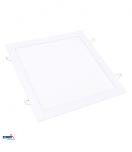 DOWNLIGHT LED BOLED 24W 3000K 1650LM IP20 KWADRAT BIAŁY Bemko S-C70-DLB-S-240-3K