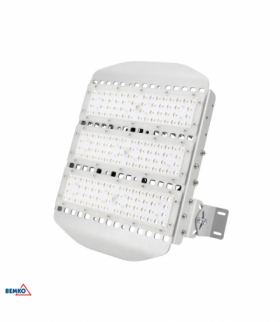 HIGHBAY LED TUNNEL 150W 4000K 20250LM IP66 90X90 3M Luxmena Bemko S-C85-HBT-150A-840B-9006A-9090