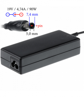 Zasilacz do laptopa HP AK-ND-04 19V/4.74A 90W 7.4x5.0 mm + pin HP TFO ORG002328
