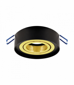 Pierścień ozdobny ODYN C BLACK/GOLDEN czarny/złoty Struhm 04490