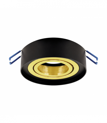 Pierścień ozdobny ODYN C BLACK/GOLDEN czarny/złoty Struhm 04490