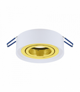 Pierścień ozdobny ODYN C WHITE/GOLDEN biały/złoty Struhm 04489