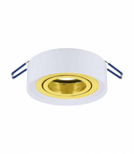 Pierścień ozdobny ODYN C WHITE/GOLDEN biały/złoty Struhm 04489