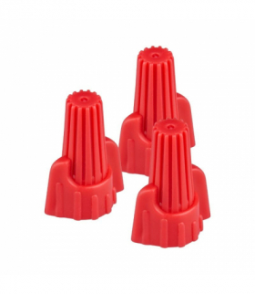 Złączka kablowa nakręcana, czerwona, 10 szt. DPM BMSZ1610R