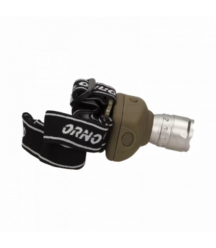 Latarka czołowa LED CREE 1W z zoomem