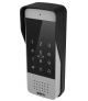 DOMOFON ''EURA'' ADP-34A3 - czarny, jednorodzinny, głośnomówiący, obsługa 2 wejść, szyfrator, czytnik zbliżeniowy