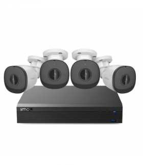 Zestaw monitoringu bezprzewodowego WiFi PoE, IMOU KIT-N14P-4-F22A