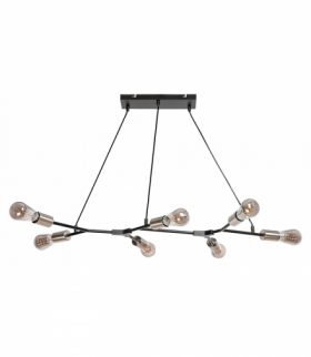 Industrialna lampa wisząca Branwen E27 7x MAX 25W Rabalux 72027