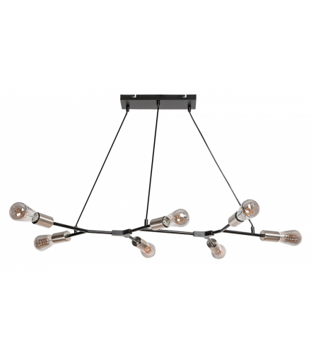Industrialna lampa wisząca Branwen E27 7x MAX 25W Rabalux 72027