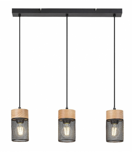Industrialna lampa wisząca Callum E27 3x MAX 25W Rabalux 72043