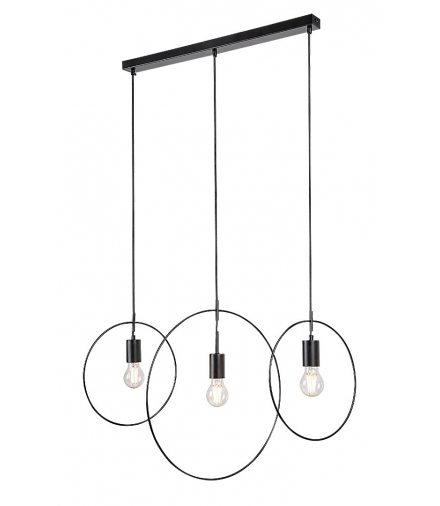 Industrialna lampa wisząca Dilara E27 3x MAX 40W Rabalux 72019
