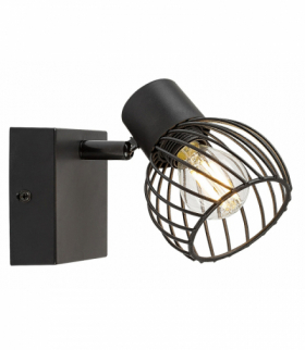 Industrialne Oświetlenie punktowe Aberama E14 1X MAX 10W Rabalux 73001