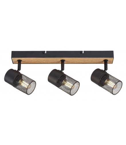 Industrialne Oświetlenie punktowe Metta E14 3x MAX 40W Rabalux 71153