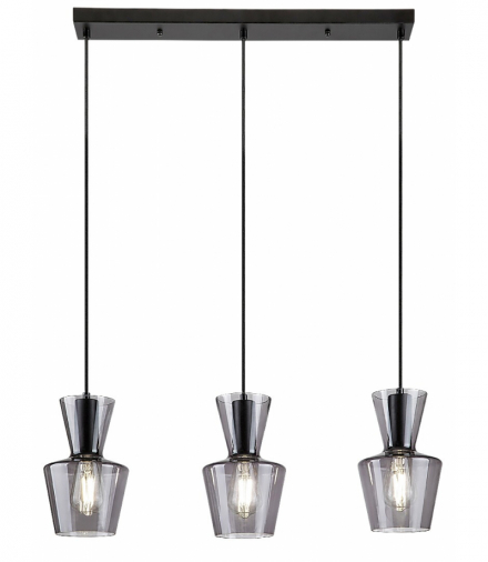 Lampa wisząca Abra E27 3x MAX 60W Rabalux 72163