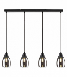 Lampa wisząca Ilmari E27 4x MAX 15W Rabalux 72184