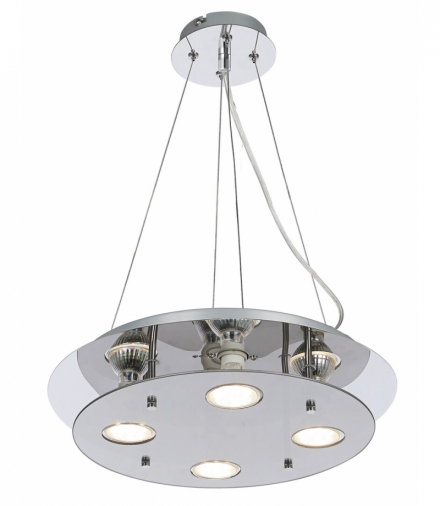 Lampa wisząca Naomi GU10 4x MAX 15W 3000K ciepła Rabalux 2647