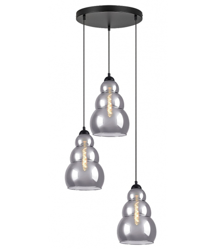 Lampa wisząca Salvatore E27 3x MAX 40W Rabalux 72213