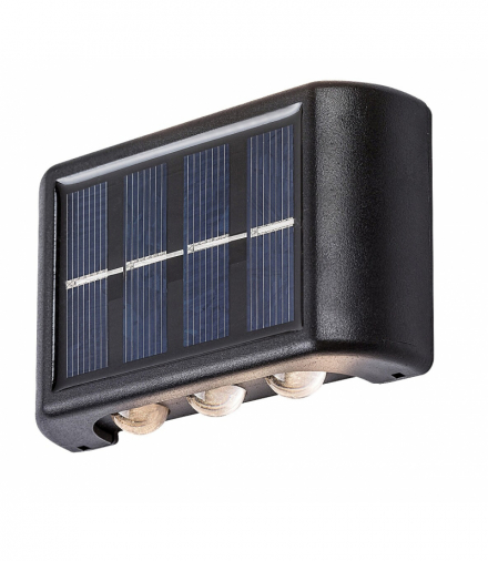 Lampa solarna na elewację Kangton LED 1,2W 3000K ciepła Rabalux 77024