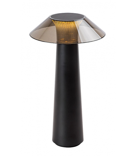 Ładowalna, zewnętrzna lampa dekoracyjna na taras Assen LED 5W 3000K ciepła USB 40lm Rabalux 77062