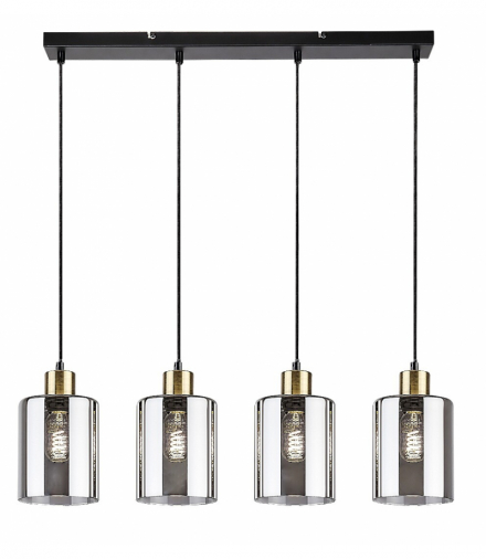 Romantyczna lampa wisząca Perez E27 4x MAX 40W Rabalux 72247