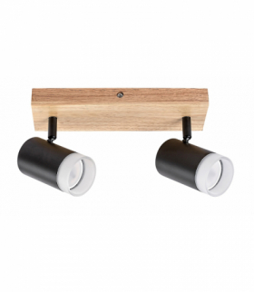 Skandynawskie Oświetlenie punktowe Toras GU10 2X MAX 5W Rabalux 73122