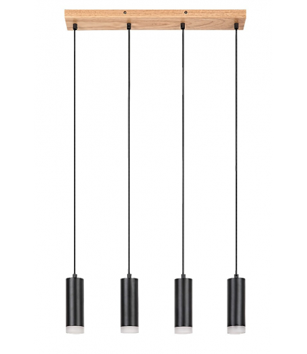 Skandynawskie Oświetlenie punktowe Toras GU10 4X MAX 5W Rabalux 72124