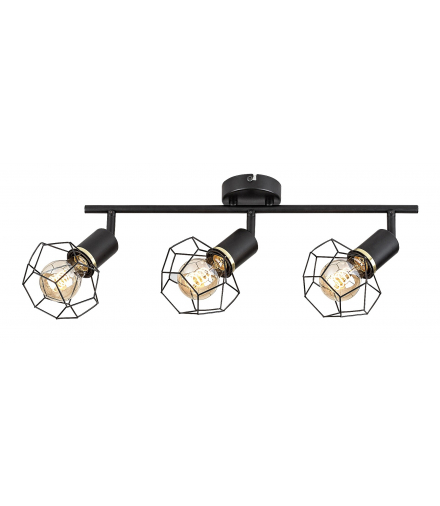 Vintage lampa sufitowa Fran E27 3x MAX 40W Rabalux 71067