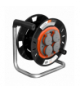Bryzgoszczelny zwijak bębnowy IP44 4x2P+Z 16A 230V, H05RR-F 3x1,5mm2, 25m Orno CR-4