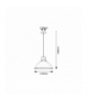 Industrialna lampa wisząca Wilbour E27 1x MAX 60W Rabalux 72013